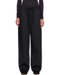 Skims - Woven Cotton Oversized Straight Leg Lounge Pants - Lyst