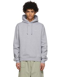 jacquemus blue hoodie