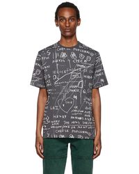 メンズ Etudes Studio ホワイト Desert Flaming ロング スリーブ T