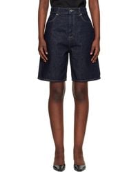 Loulou de Saison - Isu Lds Denim Shorts - Lyst