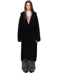 ジャケット・アウター RECTO 70S ORCHID FAUX FUR OVERSIZED COAT RECTO. 70S Orchid Faux-Fur Coat in Black | Lyst