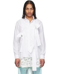 Comme des Garçons - Jacquard Cloth Shirt - Lyst