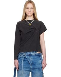 OTTOLINGER - Shifted Sleeve Top - Lyst