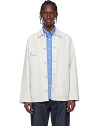 A.P.C. - Off- Loose-Fit Overshirt - Lyst