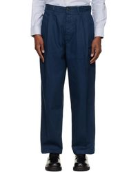 HUGO - Relaxed-Fit Soft Cotton Jeans - Lyst