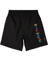 Palm Angels - キッズ｜ブラック Overlogo スイムショーツ - Lyst