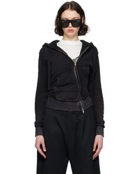 VAQUERA - Inside Out Twisted Hoodie - Lyst