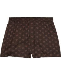 Skims - Sleep Sateen Boxers - Lyst