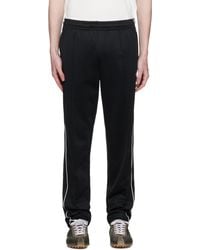 Lacoste - Pantalon De Survêtement Paris Noir En Piqué - Lyst