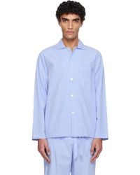 Tekla - Poplin Long-Sleeved Pyjama Shirt - Lyst