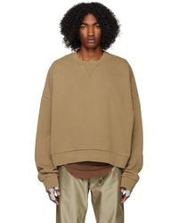 Entire studios - Khaki Box Sweatshirt - Lyst