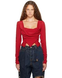 Vivienne Westwood - Red Sunday Blouse - Lyst