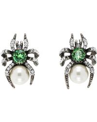 Marni - シルバー Spider ピアス - Lyst
