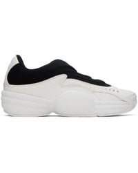 Alexander Wang - White & Black Aw Hoop Slip-on Sneakers - Lyst