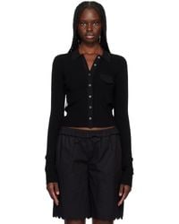 THE GARMENT - ブラック Madison Tight Polo カーディガン - Lyst
