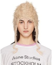 Acne Studios - Fluffy Beanie - Lyst
