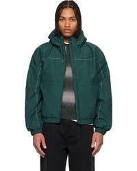 Noah Quilted Puffer Jacket in Blue for Men | Lyst UK