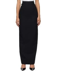 Ann Demeulemeester - Nathalie X-long ペンシル マキシスカート - Lyst