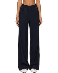 A.P.C. - Topstitched Trousers - Lyst