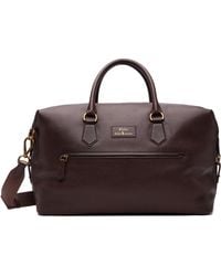 Polo Ralph Lauren - Pebbled Leather Duffle Bag - Lyst