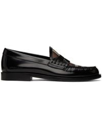 Burberry - & Brown Check Loafers - Lyst