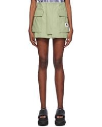 Sacai - Green Carhartt Wip Edition Shorts - Lyst