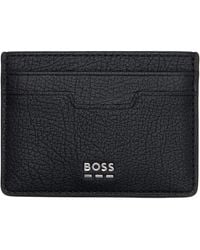 BOSS - Logo-Lettering Card Holder - Lyst