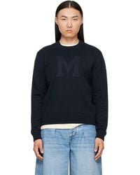 Moncler - Monogram Cotton Blend Sweater - Lyst