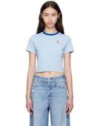 CASABLANCA - Montagne Cropped T-Shirt - Lyst