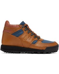 New Balance - Brown & Navy Rainier Boots - Lyst