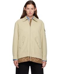 Moncler - Khaki Felci Jacket - Lyst