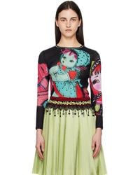Chopova Lowena - Sweeties Fitted Mesh Top - Lyst