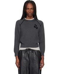 Isabel Marant - Pull Loriby Gris - Lyst