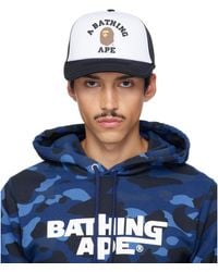 A Bathing Ape - College Mesh Cap - Lyst
