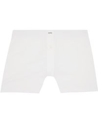 A.P.C. - Boxer cabourg blanc - Lyst