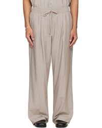 Fear Of God - Pleat Front Drawstring Trousers - Lyst