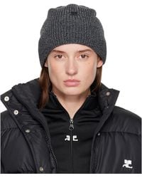 Courreges - Ac Light Wool Beanie - Lyst