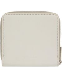 Rick Owens - Off- Concordians Zipped Wallet - Lyst