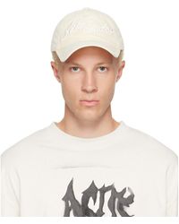 Acne Studios - Off- Embroidered Logo Cap - Lyst