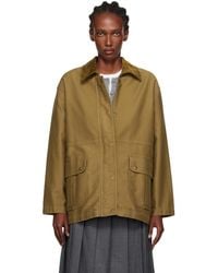 NOTHING WRITTEN - Mole Skin Hunting Cotton Jacket - Lyst