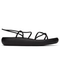 Ancient Greek Sandals - Sandales taxidi comfort noires - Lyst