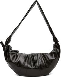 Lemaire - Large Croissant Coated Cotton Bag - Lyst