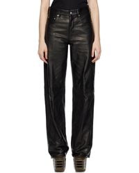 Rick Owens - Concordians Geth Leather Pants - Lyst
