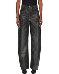 Alexander Wang - ディストレス ラインストーン ホットフィックス ジーンズ - Lyst