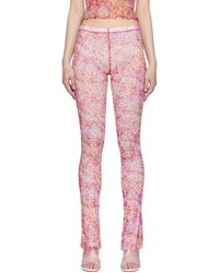 Priscavera - Nylon Lounge Pants - Lyst