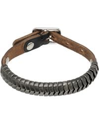 Our Legacy Spine Bracelet in White for Men | Lyst