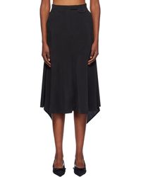 Pushbutton - Flared Back Mermaid Midi Skirt - Lyst