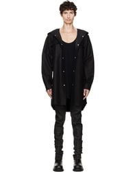 Rick Owens - Tower Hooded Outershirt - Lyst