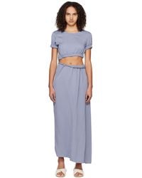 Christopher Esber - Roll Sleeve Tee Maxi Dress - Lyst