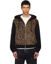 Lanvin - Zipped Faux-Fur Hoodie - Lyst